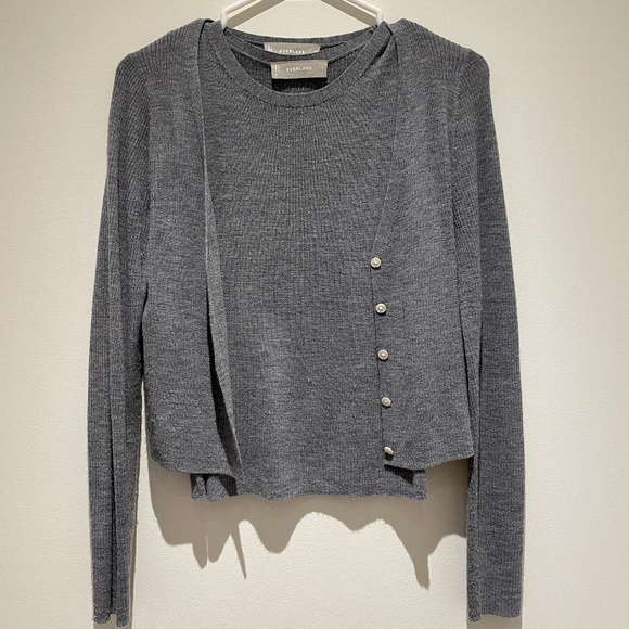 Everlane Sweaters - Everlane Co-ord Set - Tank & Cardigan